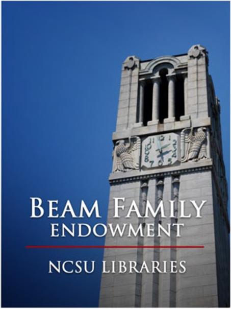 Generic bookplate for Beam Family Endowment