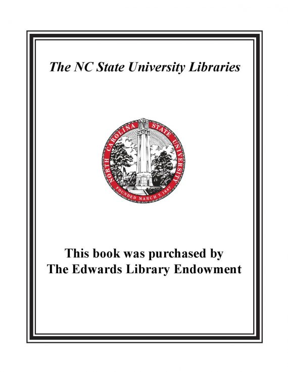 Generic bookplate for Edwards Endowment