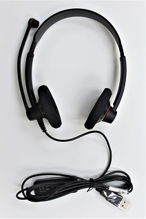 Image of headset with mic and USB-A cable connection