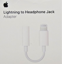 Image of Lightning to Headphone Jack Adapter