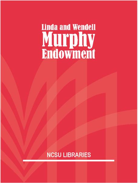 Generic bookplate for Murphy Endowment