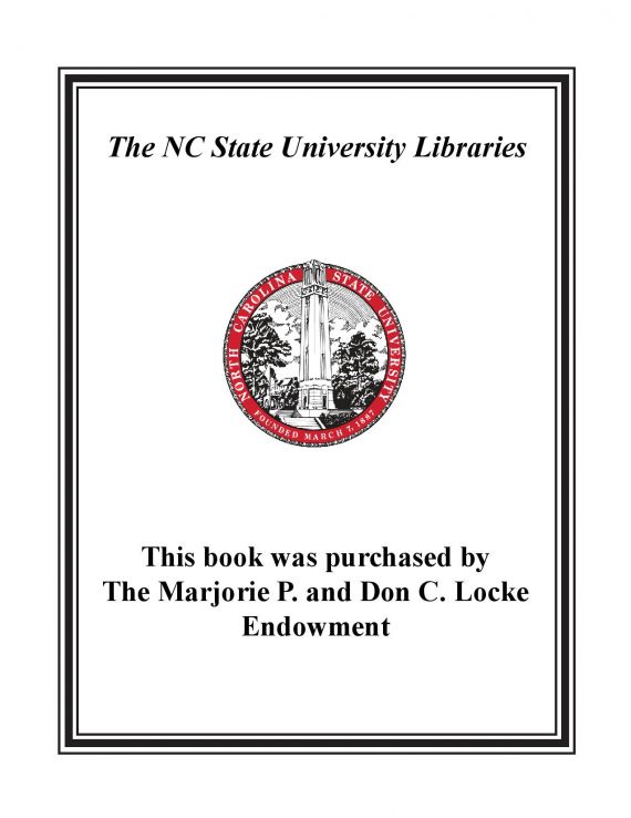 Generic bookplate for Locke Endowment