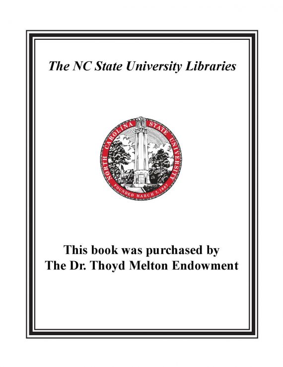Generic bookplate for Melton Endowment