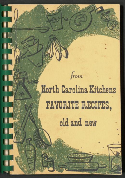 Cover of From North Carolina Kitchens (1956)