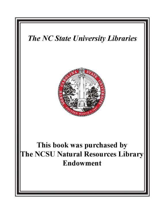 Generic bookplate for Natural Resources Endowment