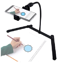 Image of over-document phone mount stand