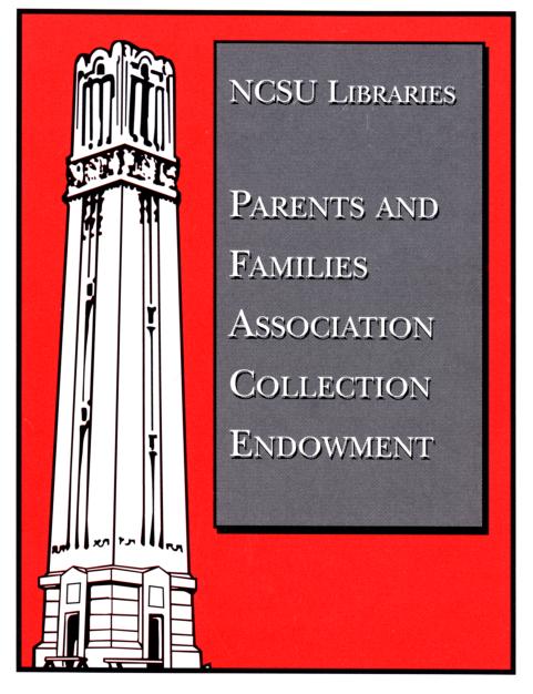Generic bookplate for Parents Association Endowment