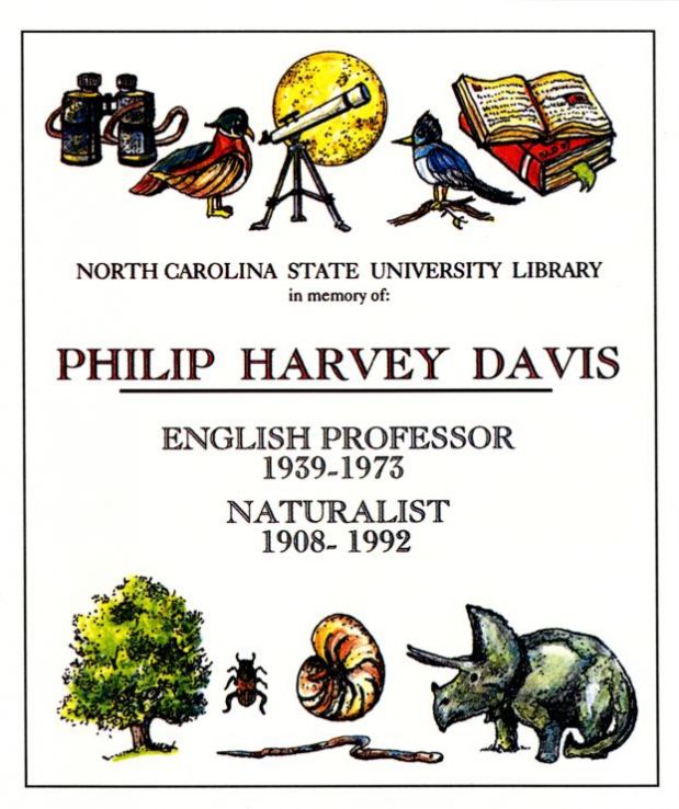 Generic bookplate for Davis Endowment
