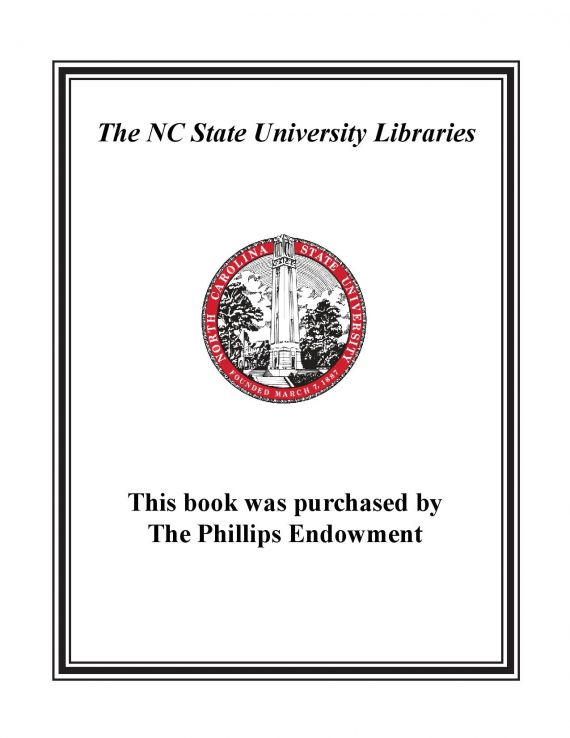 Generic bookplate for Phillips Endowment