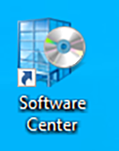 Windows Software Center Icon from desktop view