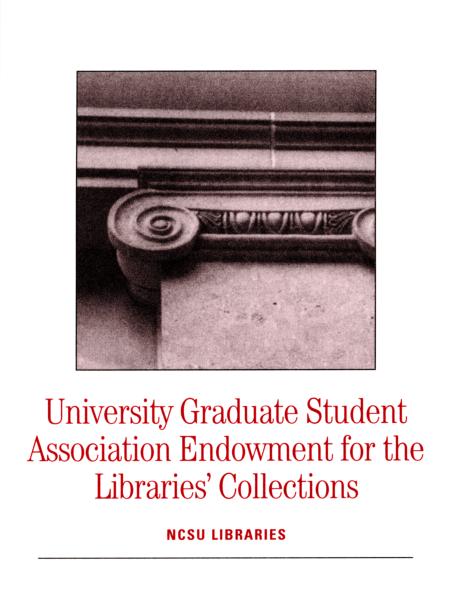 Generic bookplate for Student Association Endowment