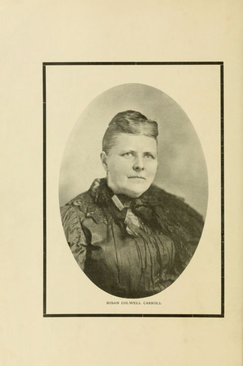 Susan Colwell Carroll, namesake of Carroll Hall.  From the 1903 Agromeck yearbook.