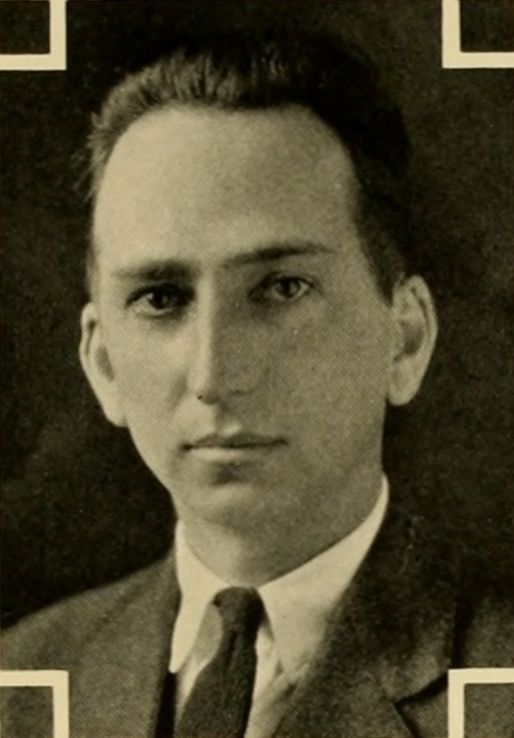 Frank Capps, 1925.  He came to NC State in 1922 to lead the rehabilitation training program, and a few years later he became Director of College Extension.