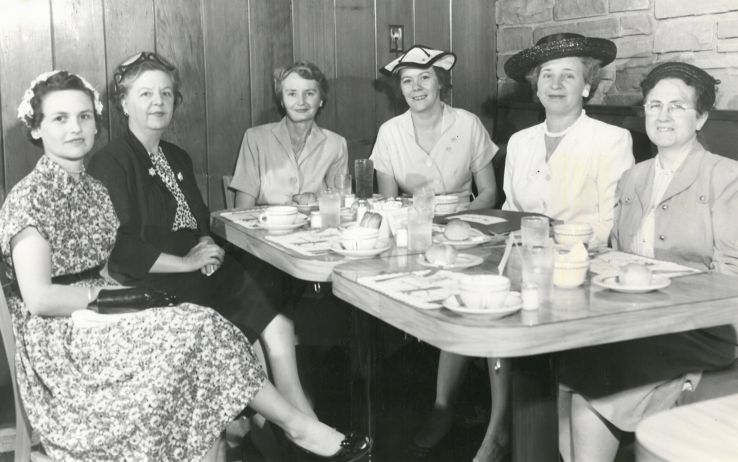 Officers of the Woman's Club, 16 May 1953