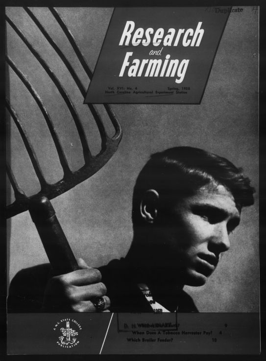 Research and Farming Vol. 16 No. 4, 1958