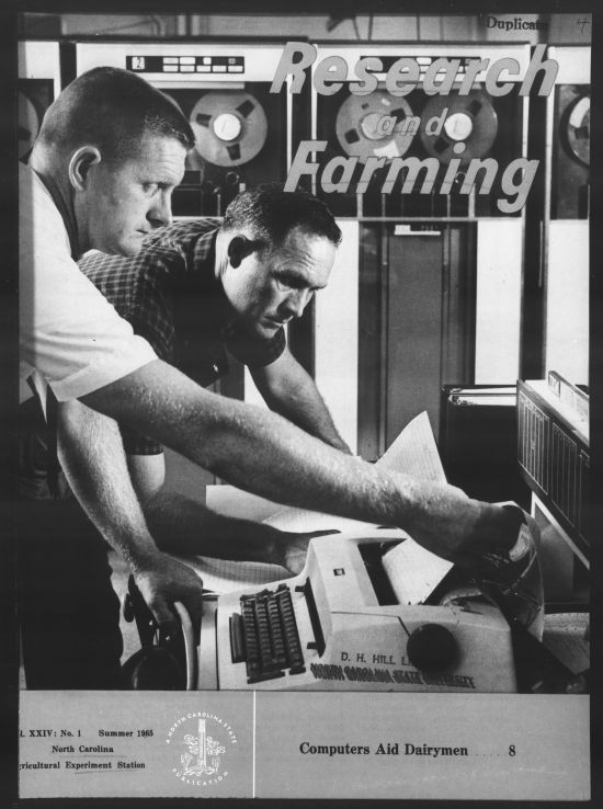 Research and Farming Vol. 24 No. 1, 1965