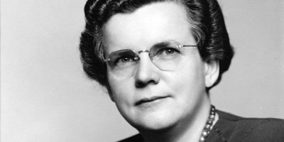 1940s: Gertrude M. Cox, the first female professor and department head at NC State, and founder of the university's Department of Experimental Statistics.