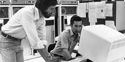 1981: North Carolina State University Computing Center.