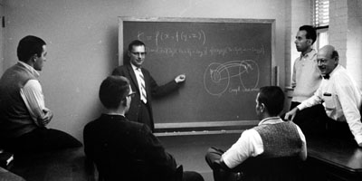 1970: Statistics faculty discuss the Genesis of Knowledge.
